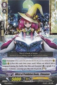 Image of Witch of Prohibited Books, Cinnamon (BT11/057EN) [Seal Dragons Unleashed]