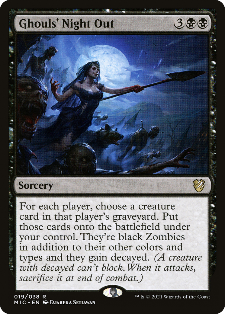 Image of Ghouls' Night Out [Innistrad: Midnight Hunt Commander]