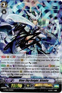Image of Blue Sky Knight, Altmile (Signed Foil) (G-TD02/002EN) [Divine Swordsman of the Shiny Star]
