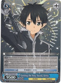 Image of Getting the Holy Sword, Kirito (SAO/SE26-E29 R) (Parallel Foil) [Sword Art Online II Vol.2]