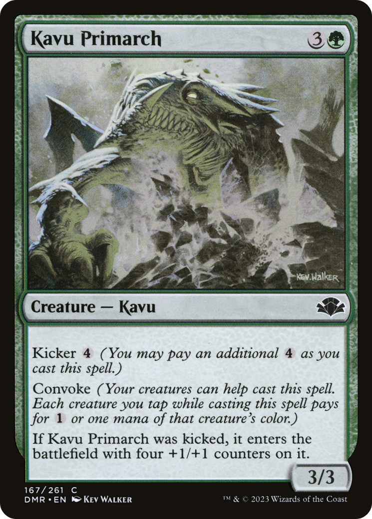 Image of Kavu Primarch [Dominaria Remastered]