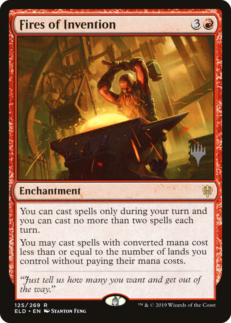 Image of Fires of Invention (Promo Pack) [Throne of Eldraine Promos]