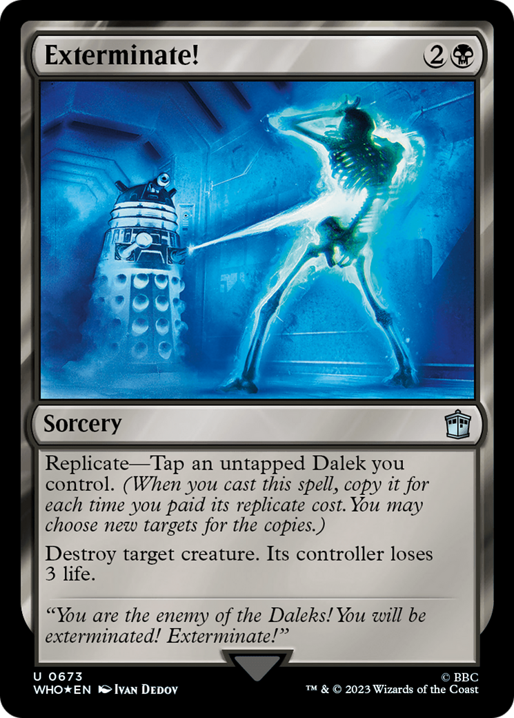 Image of Exterminate! (Surge Foil) [Doctor Who]