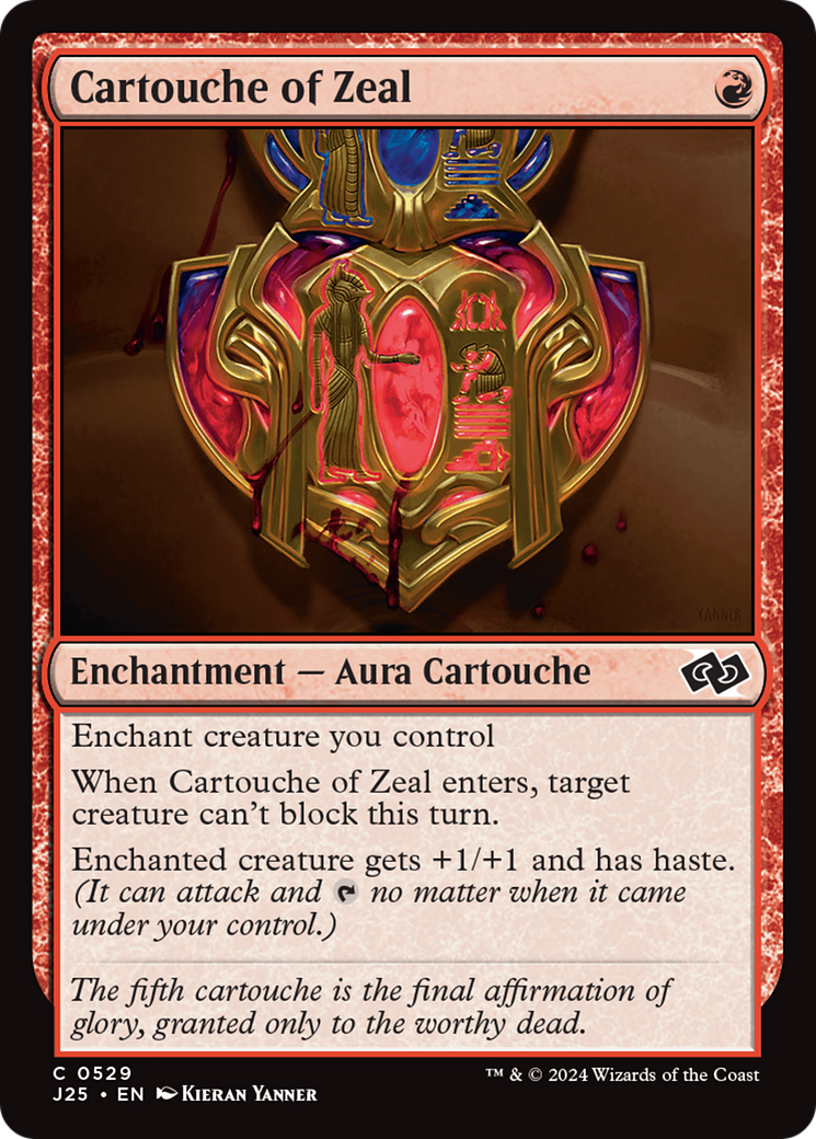 Image of Cartouche of Zeal [Foundations Jumpstart]