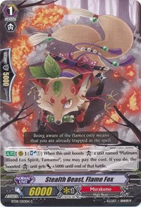 Image of Stealth Beast, Flame Fox (BT09/050EN) [Clash of Knights & Dragons]