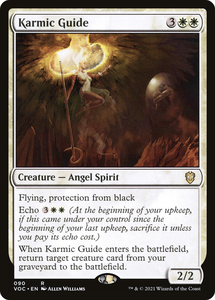 Image of Karmic Guide [Innistrad: Crimson Vow Commander]