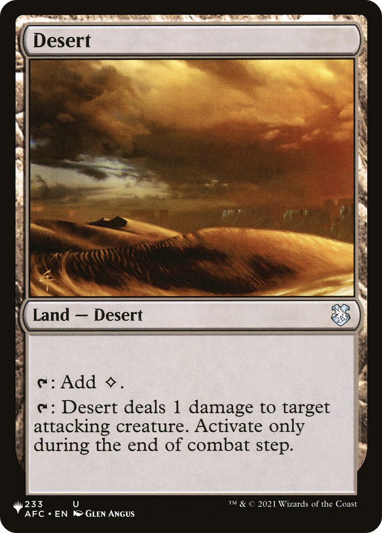 Image of Desert [The List]