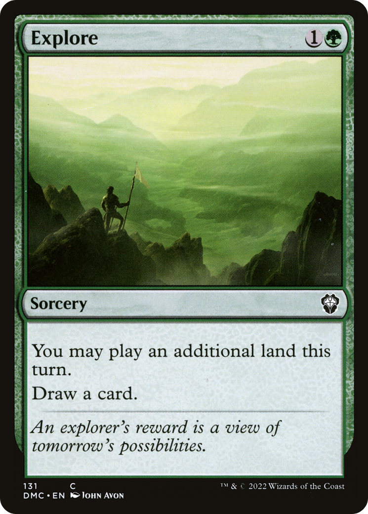 Image of Explore [Dominaria United Commander]