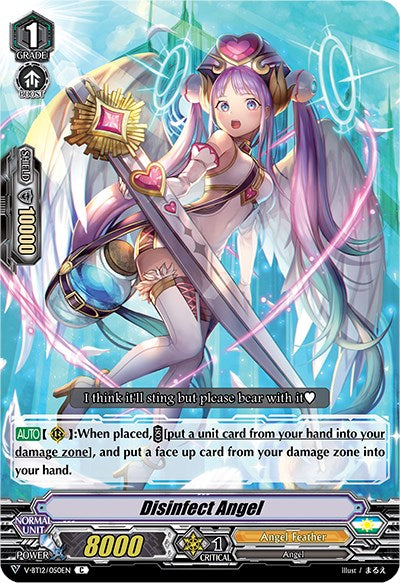 Image of Disinfect Angel (V-BT12/050EN) [Divine Lightning Radiance]