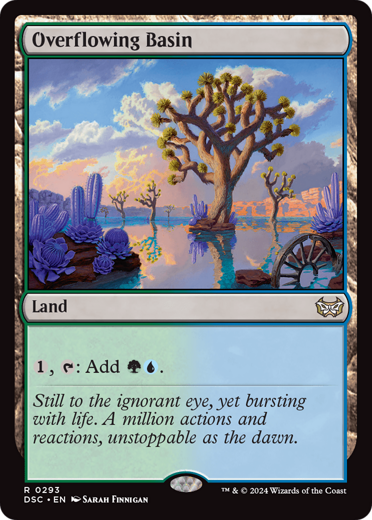 Image of Overflowing Basin [Duskmourn: House of Horror Commander]