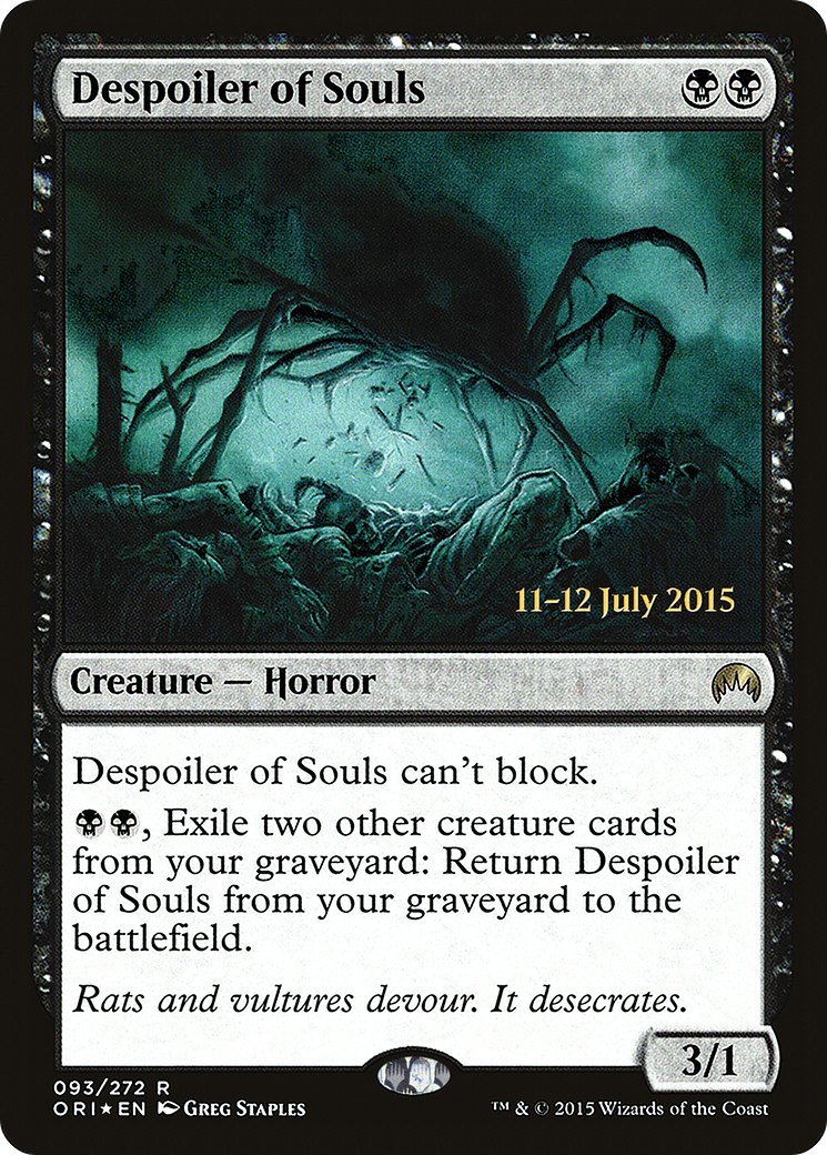 Image of Despoiler of Souls [Magic Origins Prerelease Promos]
