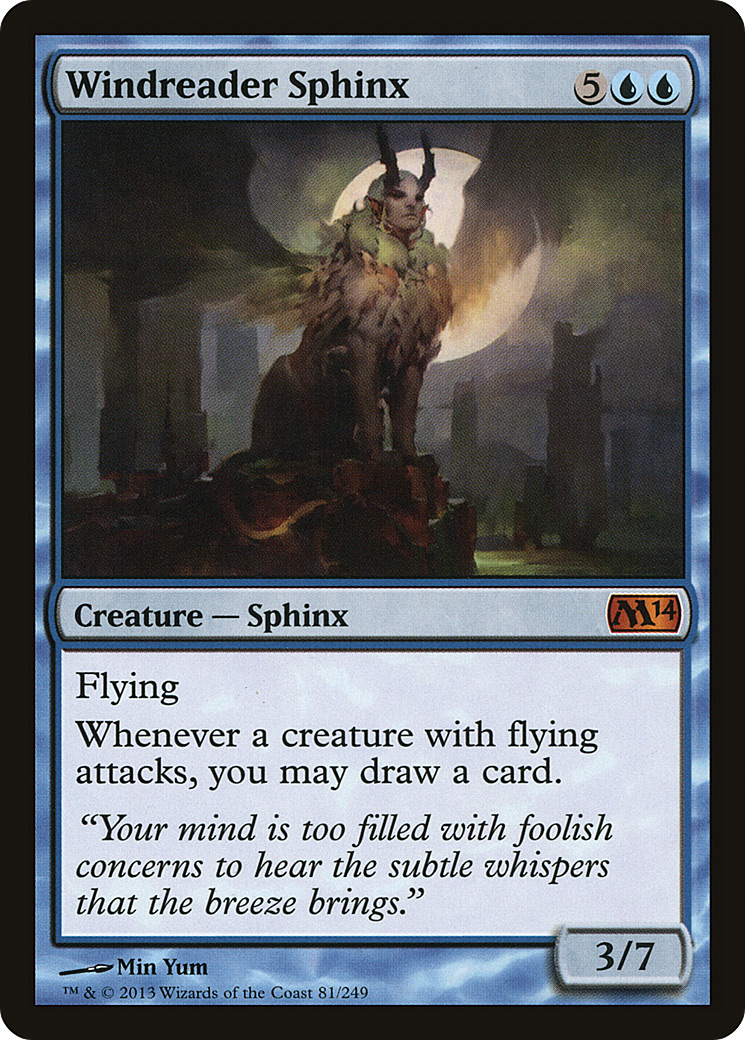 Image of Windreader Sphinx [Magic 2014]