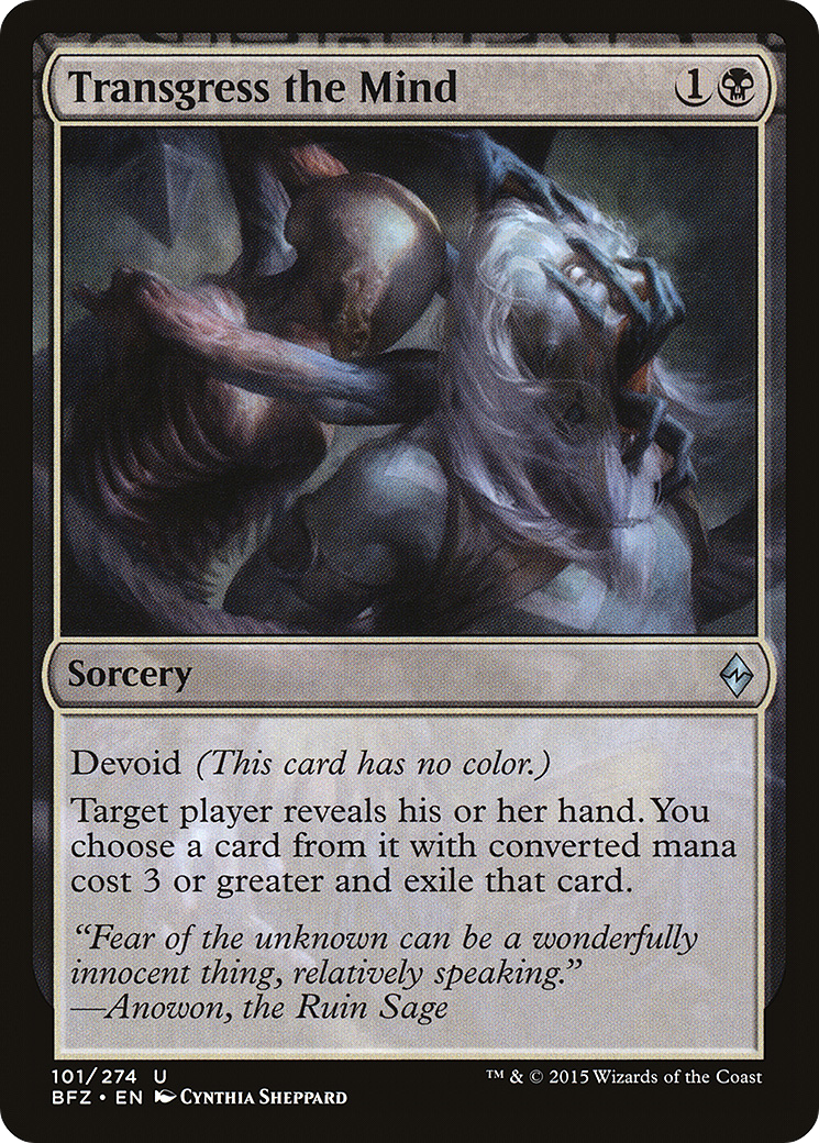 Image of Transgress the Mind [Battle for Zendikar]
