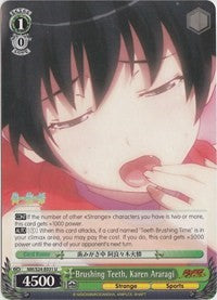 Image of Brushing Teeth, Karen Araragi (NM/S24-E031) [NISEMONOGATARI]