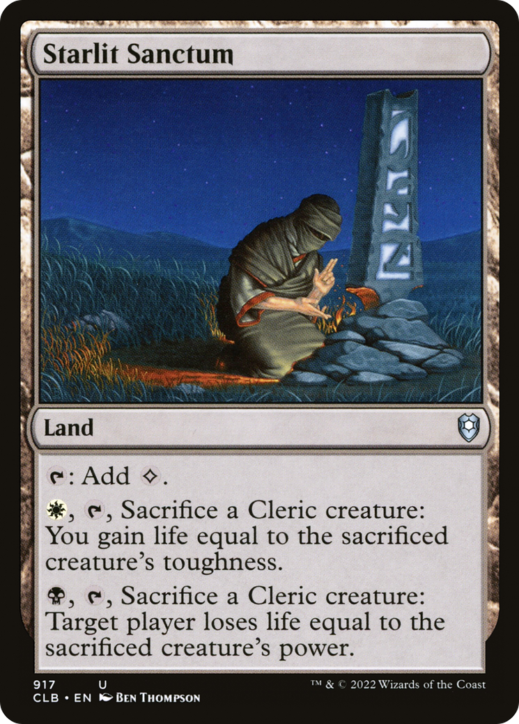 Image of Starlit Sanctum [Commander Legends: Battle for Baldur's Gate]