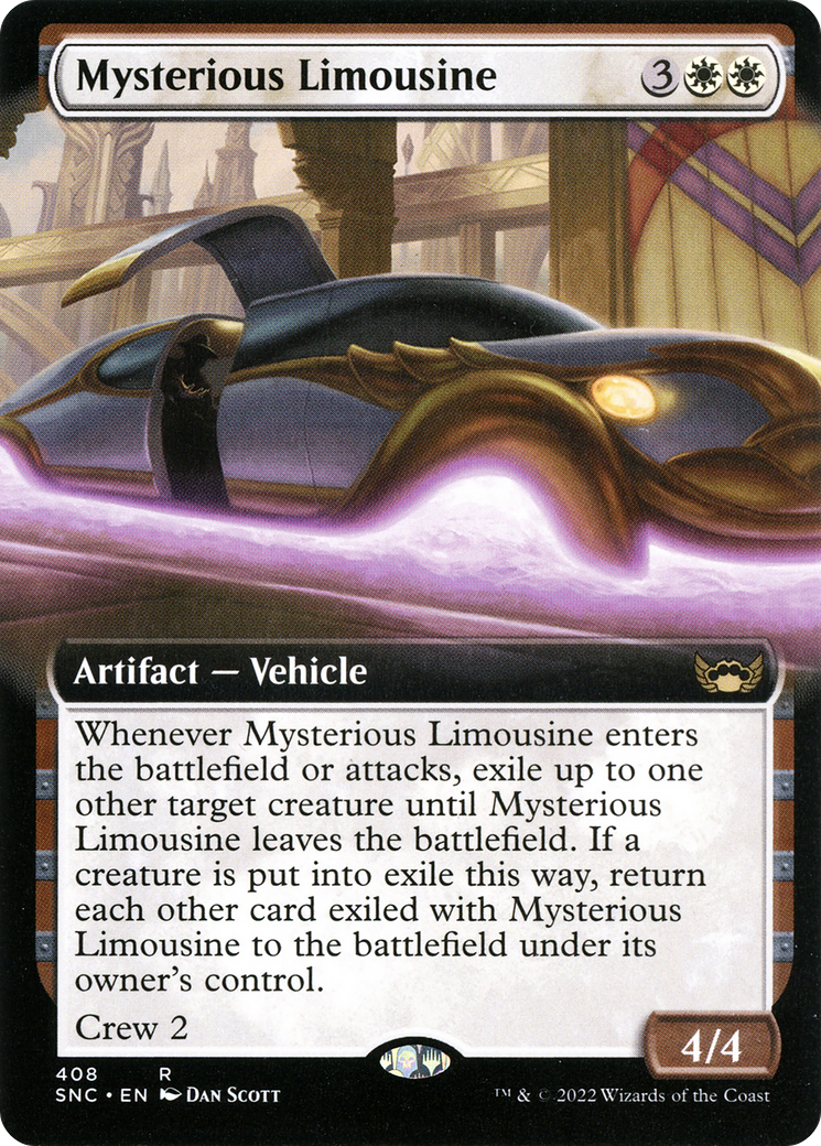 Image of Mysterious Limousine (Extended Art) [Streets of New Capenna]