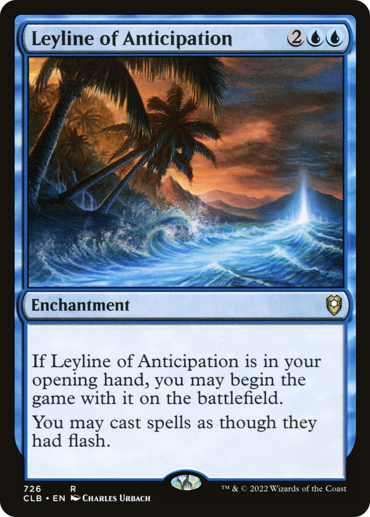 Image of Leyline of Anticipation [Commander Legends: Battle for Baldur's Gate]
