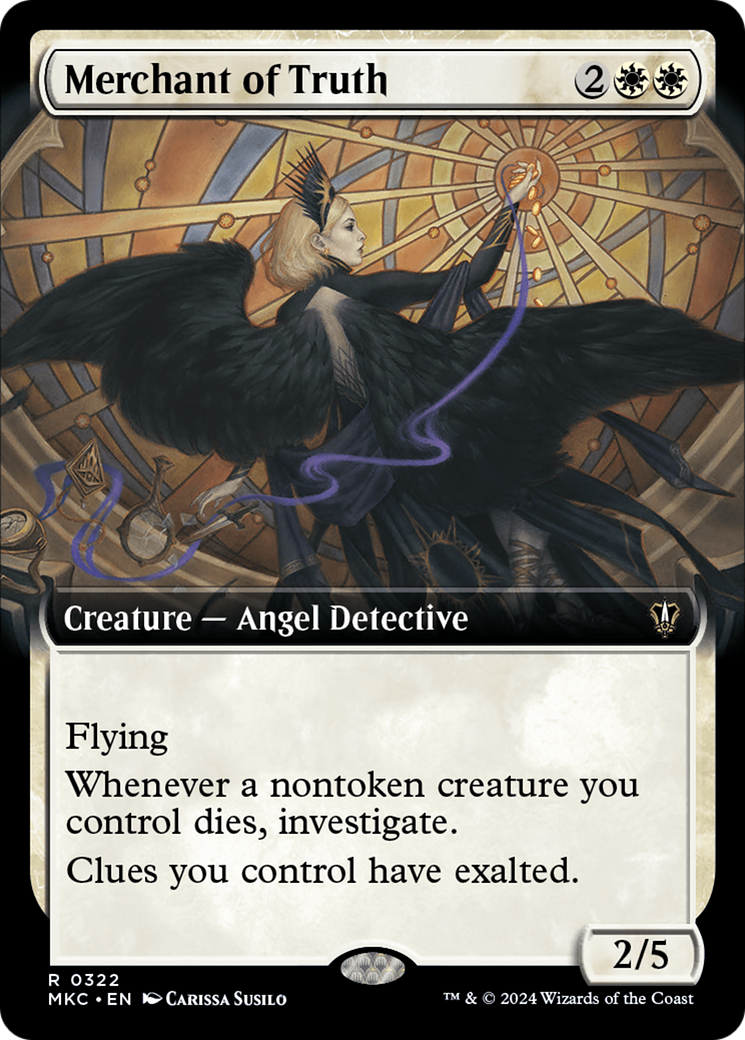 Image of Merchant of Truth (Extended Art) [Murders at Karlov Manor Commander]