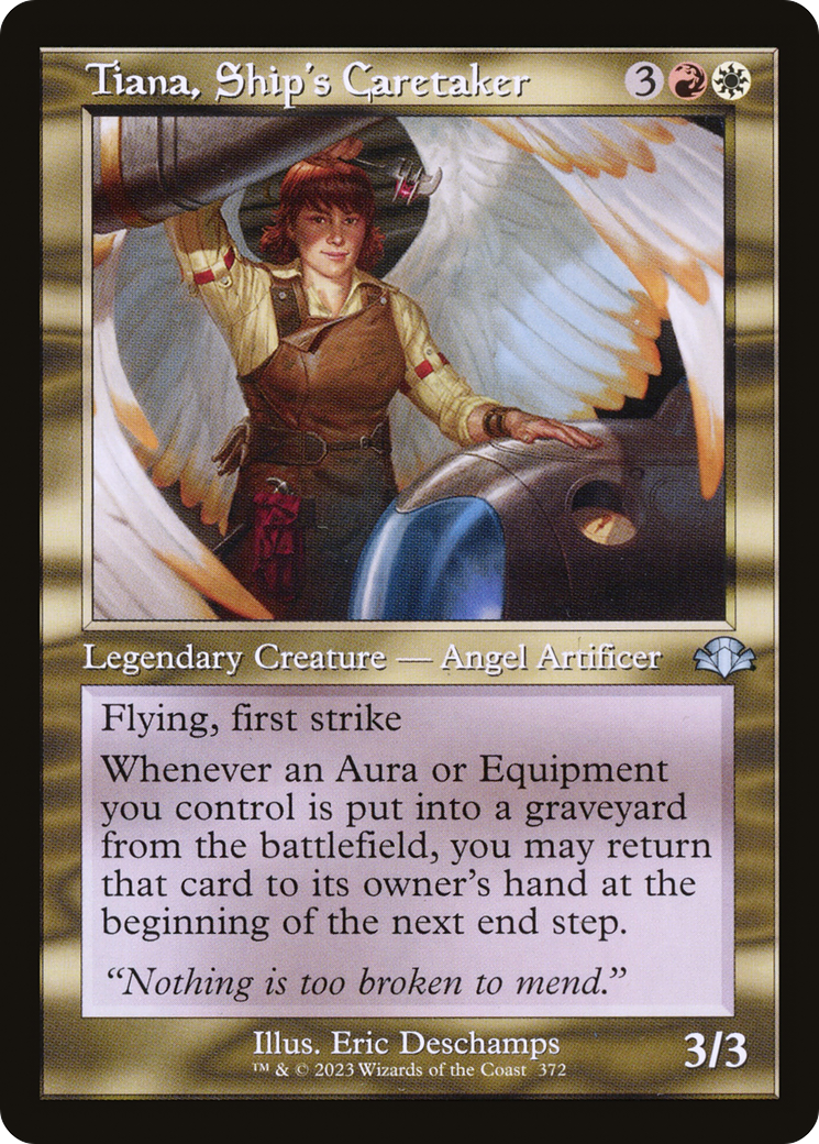 Image of Tiana, Ship's Caretaker (Retro) [Dominaria Remastered]