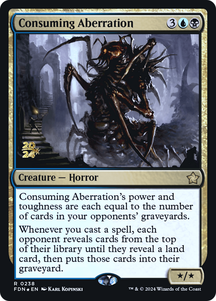 Image of Consuming Aberration [Foundations Prerelease Promos]