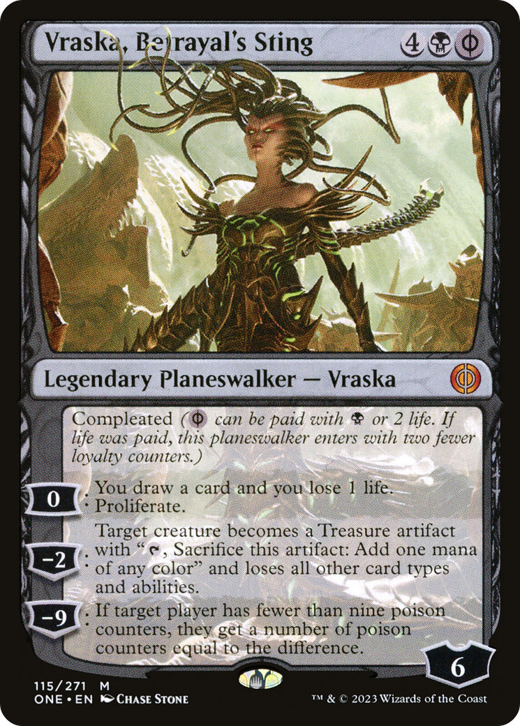 Image of Vraska, Betrayal's Sting [Phyrexia: All Will Be One]