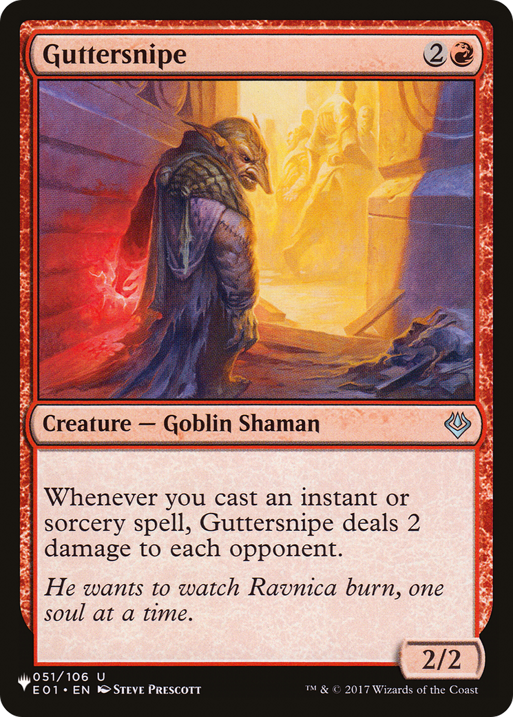 Image of Guttersnipe [The List]