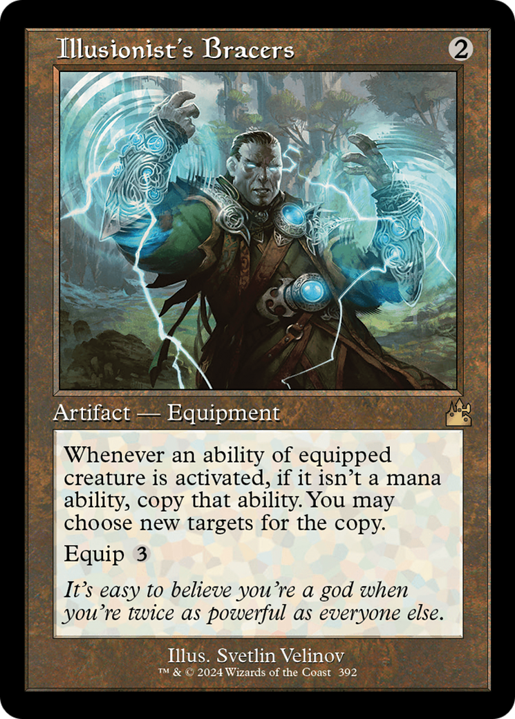 Image of Illusionist's Bracers (Retro Frame) [Ravnica Remastered]