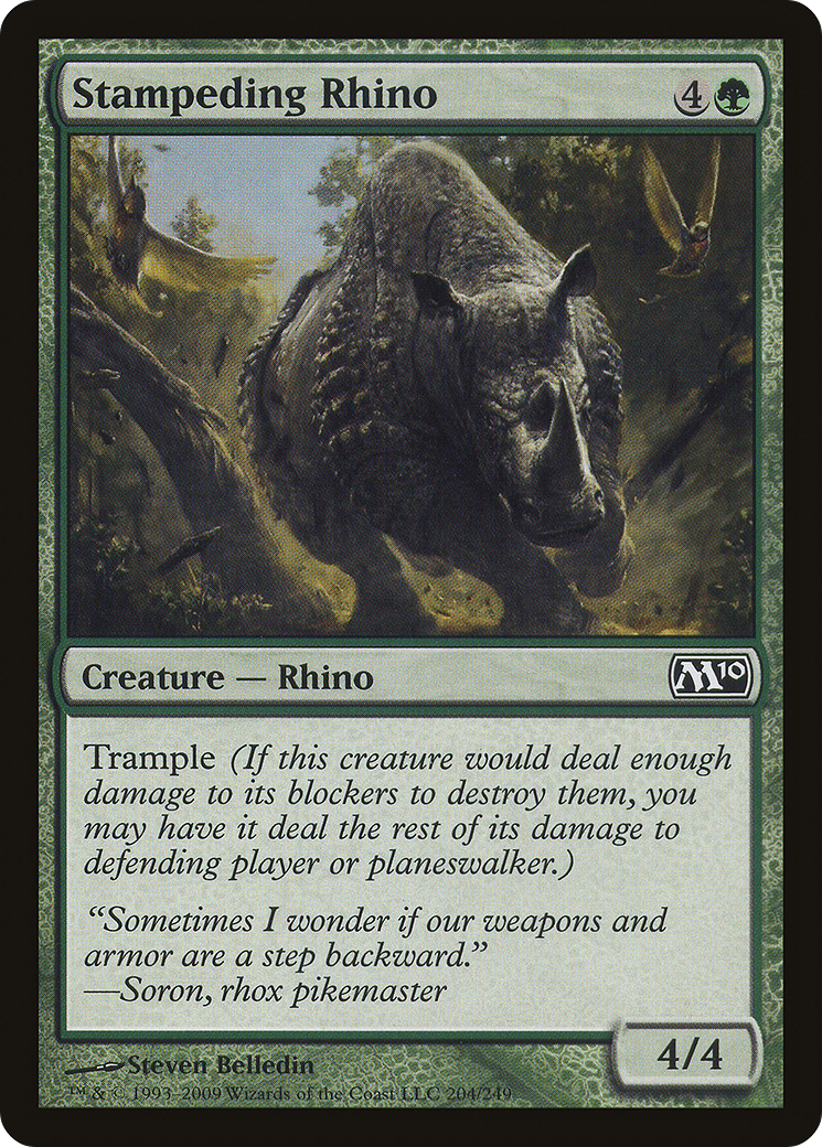 Image of Stampeding Rhino [Magic 2010]