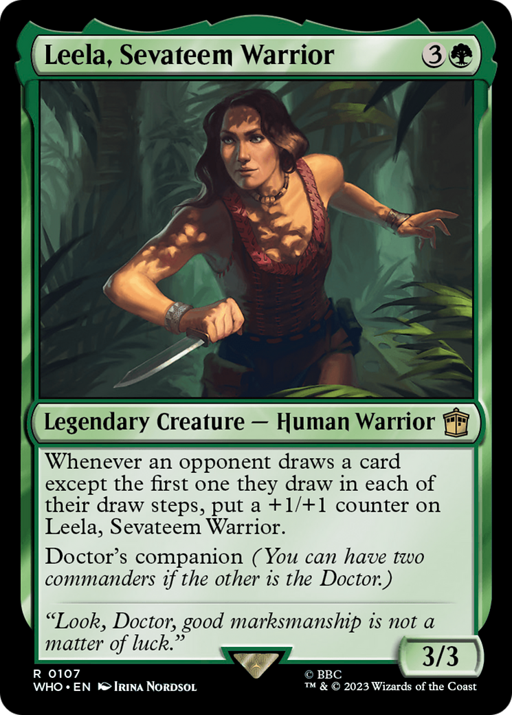 Image of Leela, Sevateem Warrior [Doctor Who]