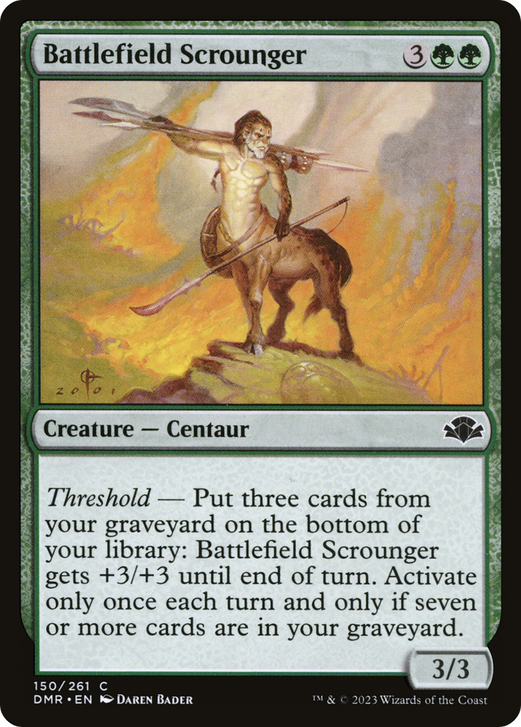 Image of Battlefield Scrounger [Dominaria Remastered]