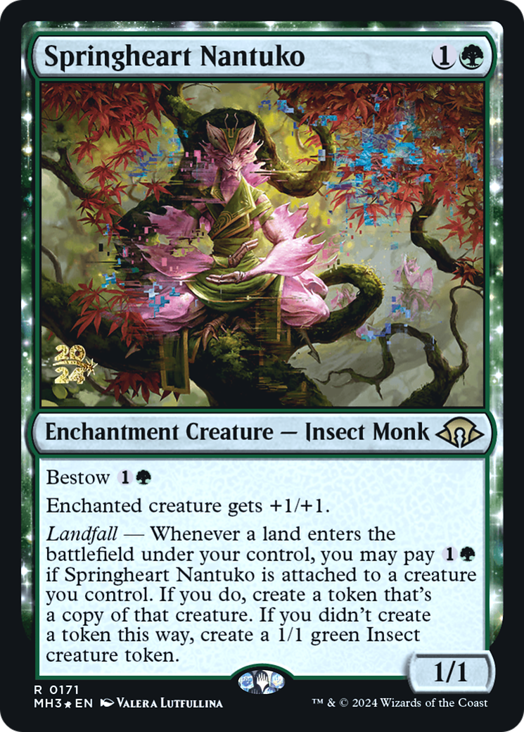 Image of Springheart Nantuko [Modern Horizons 3 Prerelease Promos]