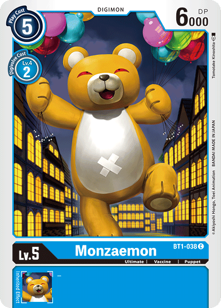 Image of Monzaemon [BT1-038] [Release Special Booster Ver.1.0]