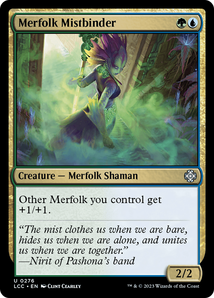Image of Merfolk Mistbinder [The Lost Caverns of Ixalan Commander]