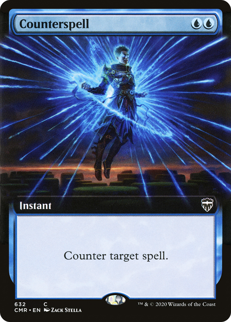 Image of Counterspell (Extended Art) [Commander Legends]
