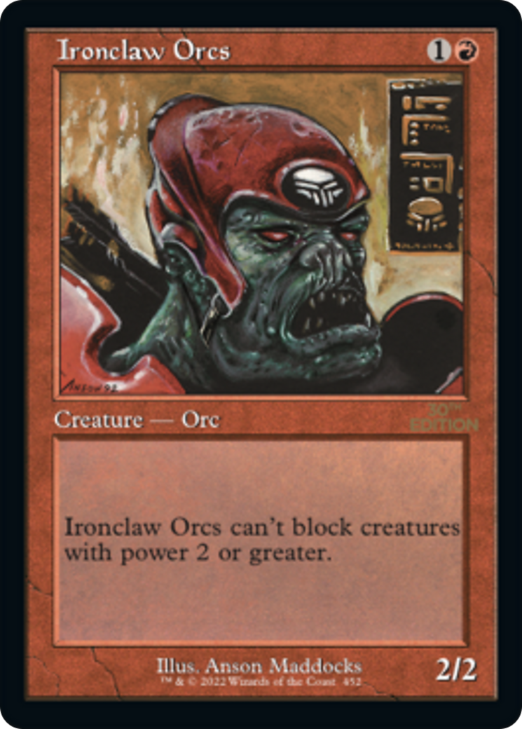Image of Ironclaw Orcs (Retro) [30th Anniversary Edition]