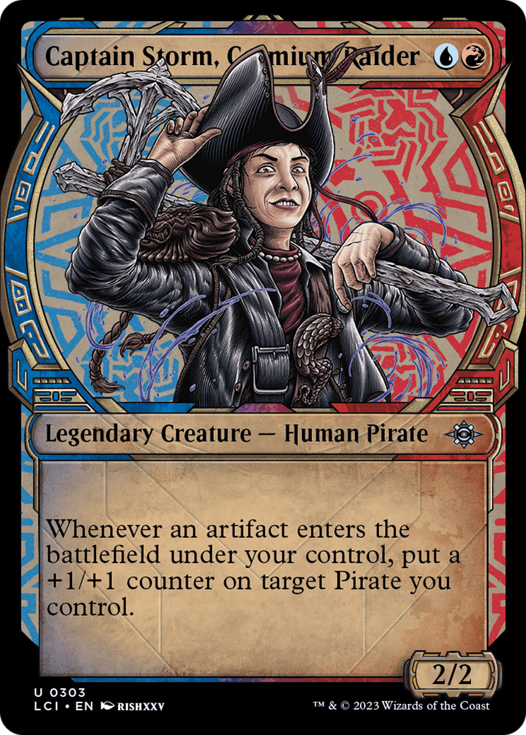 Image of Captain Storm, Cosmium Raider (Showcase) [The Lost Caverns of Ixalan]