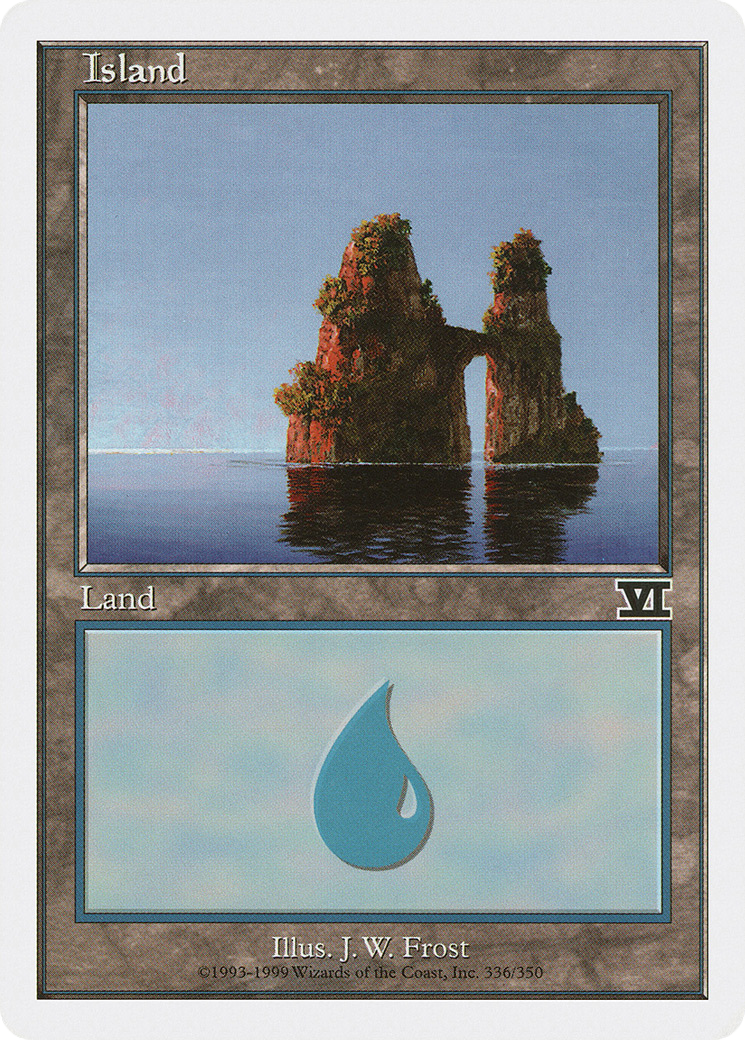 Image of Island (336) [Classic Sixth Edition]