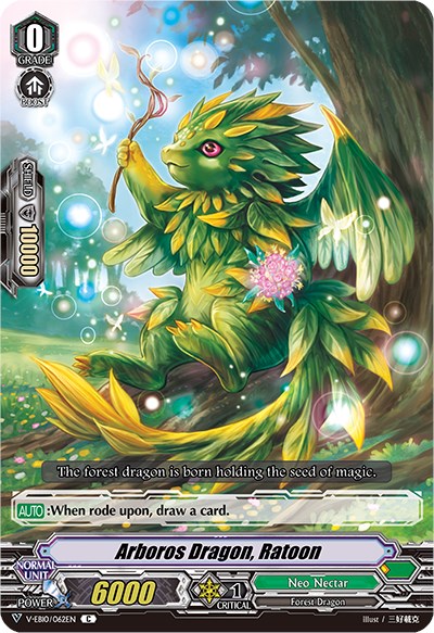 Image of Arboros Dragon, Ratoon (V-EB10/062EN) [The Mysterious Fortune]