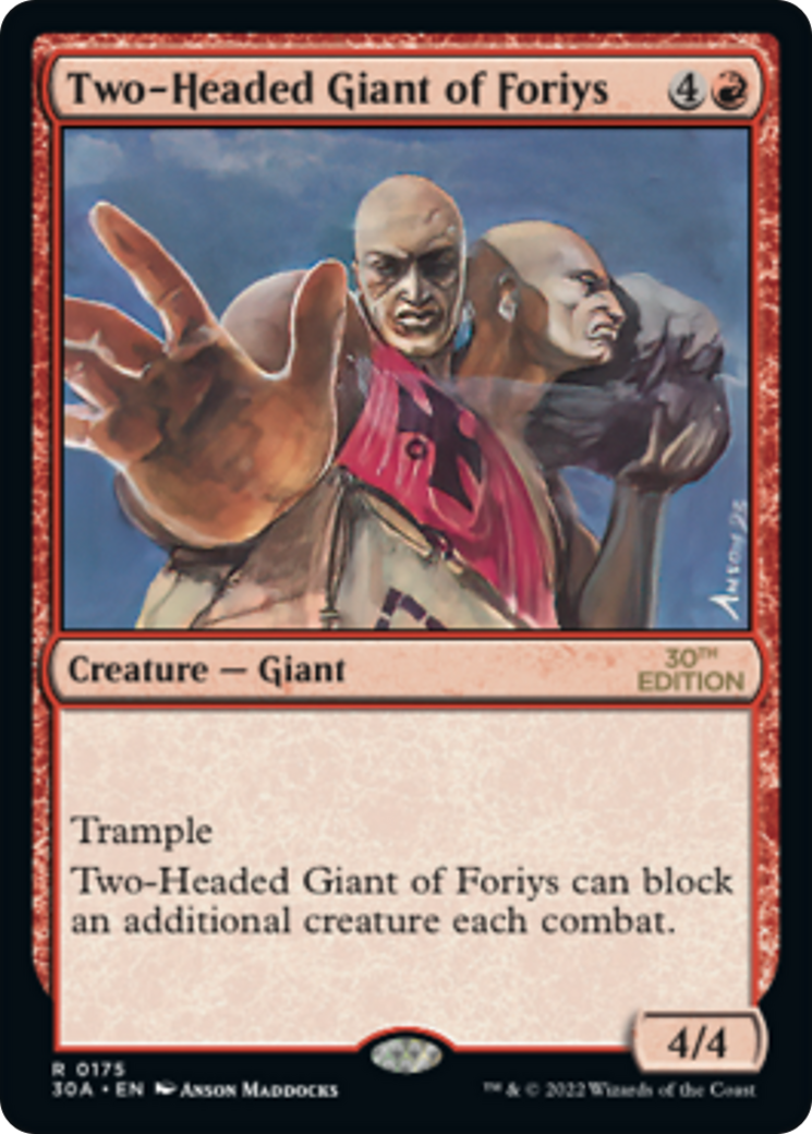 Image of Two-Headed Giant of Foriys [30th Anniversary Edition]