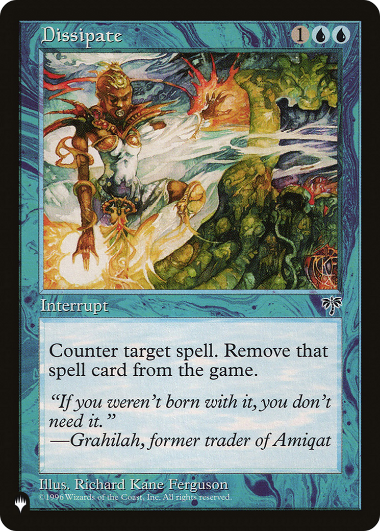 Image of Dissipate [The List]