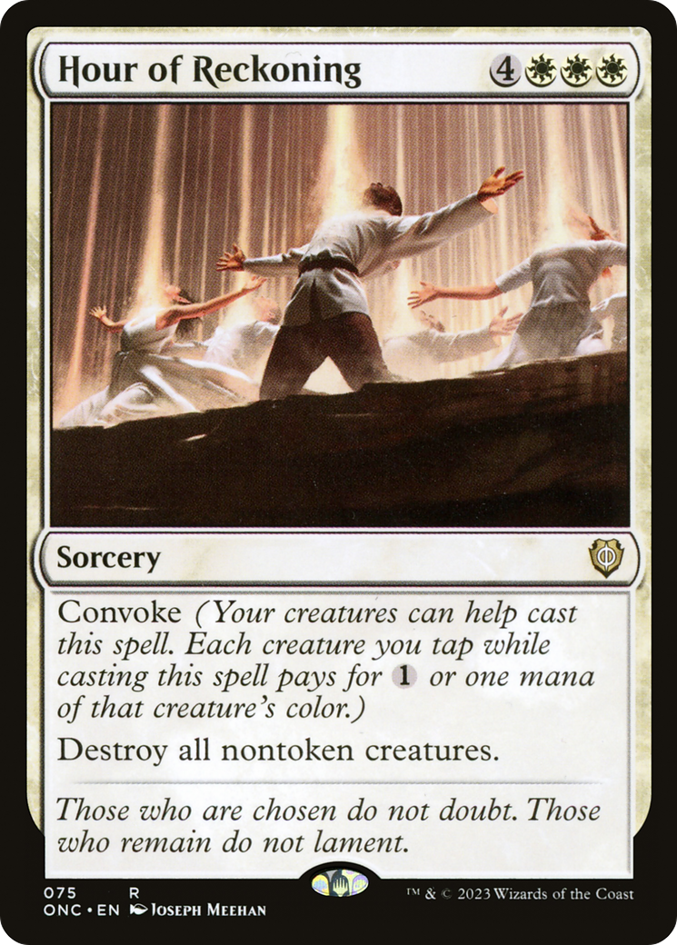 Image of Hour of Reckoning [Phyrexia: All Will Be One Commander]