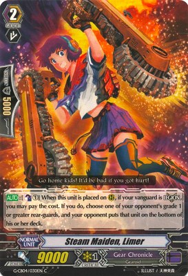Image of Steam Maiden, Limer (G-CB04/030EN) [Gear of Fate]