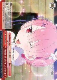 Image of Proud of Own Cooking (RZ/S55-E052 CR) [Re:ZERO Vol.2]