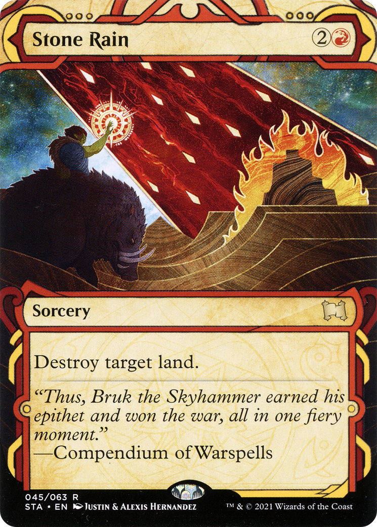 Image of Stone Rain [Strixhaven: School of Mages Mystical Archive]