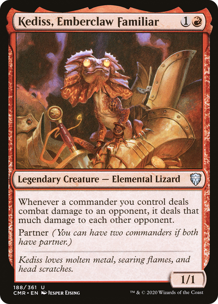 Image of Kediss, Emberclaw Familiar [Commander Legends]
