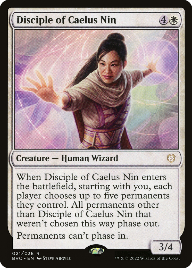 Image of Disciple of Caelus Nin [The Brothers' War Commander]