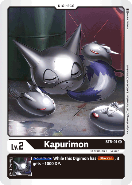 Image of Kapurimon [ST5-01] [Starter Deck: Machine Black]