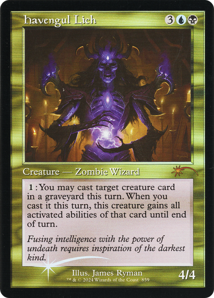 Image of Havengul Lich (Retro Frame) [Secret Lair Drop Series]