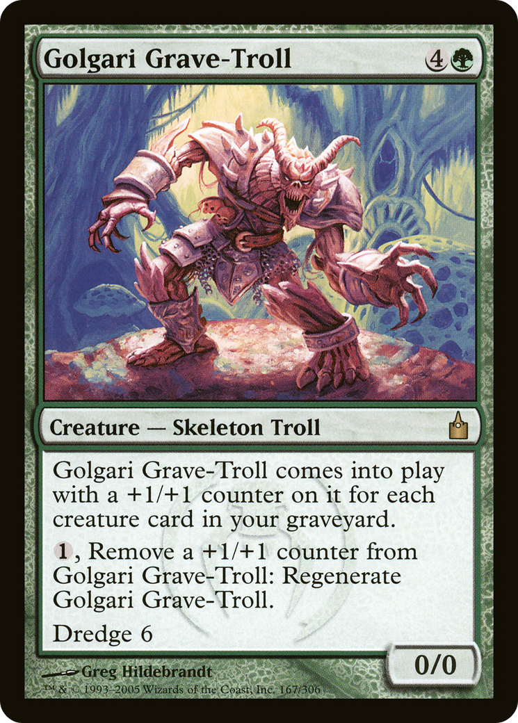 Image of Golgari Grave-Troll [Ravnica: City of Guilds]