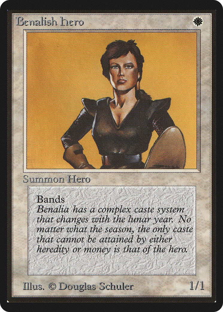 Image of Benalish Hero [Beta Edition]